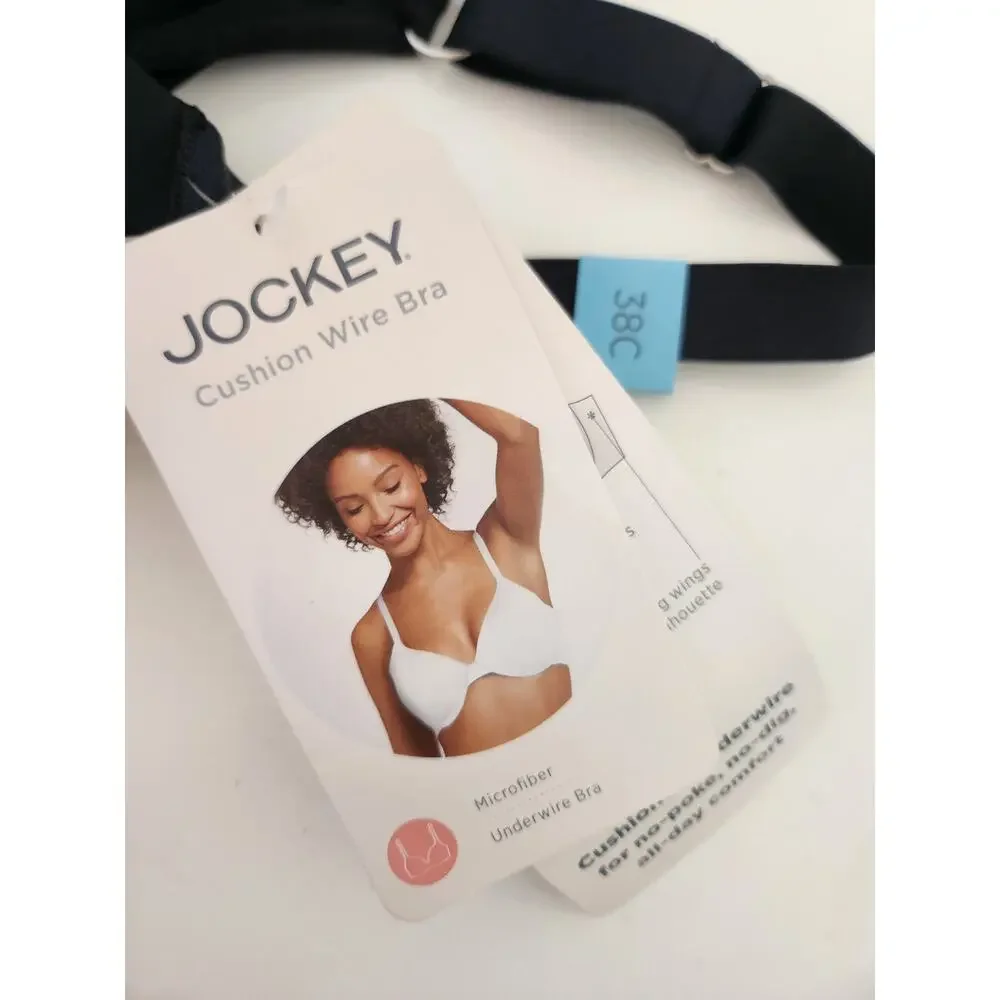 38C New Jockey Cushion Wire Bra
